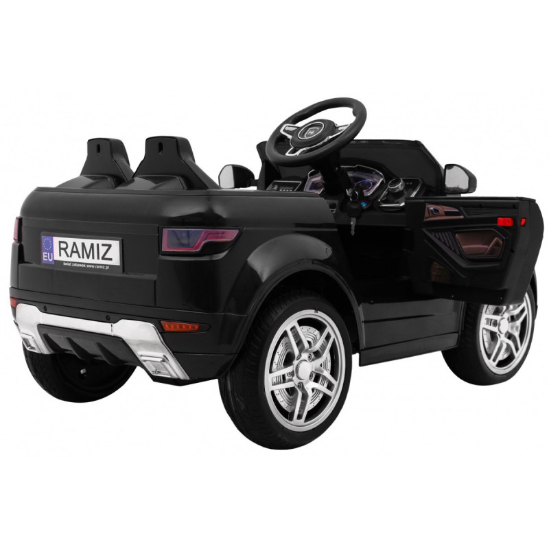 Autko Rapid Racer elektryczne dla dzieci Czarny + Pilot + Wolny Start + EVA + MP3 LED
