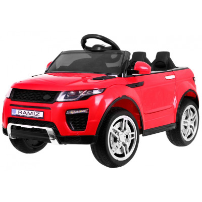 Autko Rapid Racer elektryczne dla dzieci Czerwony + Pilot + Wolny Start + EVA + MP3 LED