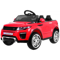 Autko Rapid Racer elektryczne dla dzieci Czerwony + Pilot + Wolny Start + EVA + MP3 LED