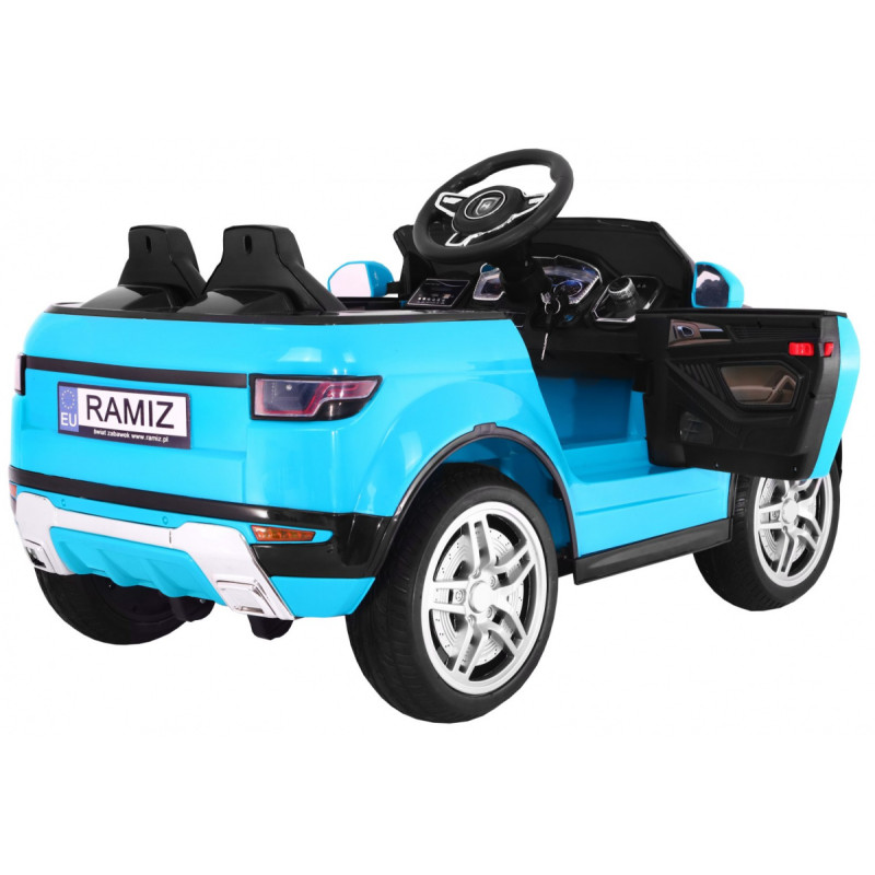 Autko Rapid Racer elektryczne dla dzieci Niebieski + Pilot + Wolny Start + EVA + MP3 LED