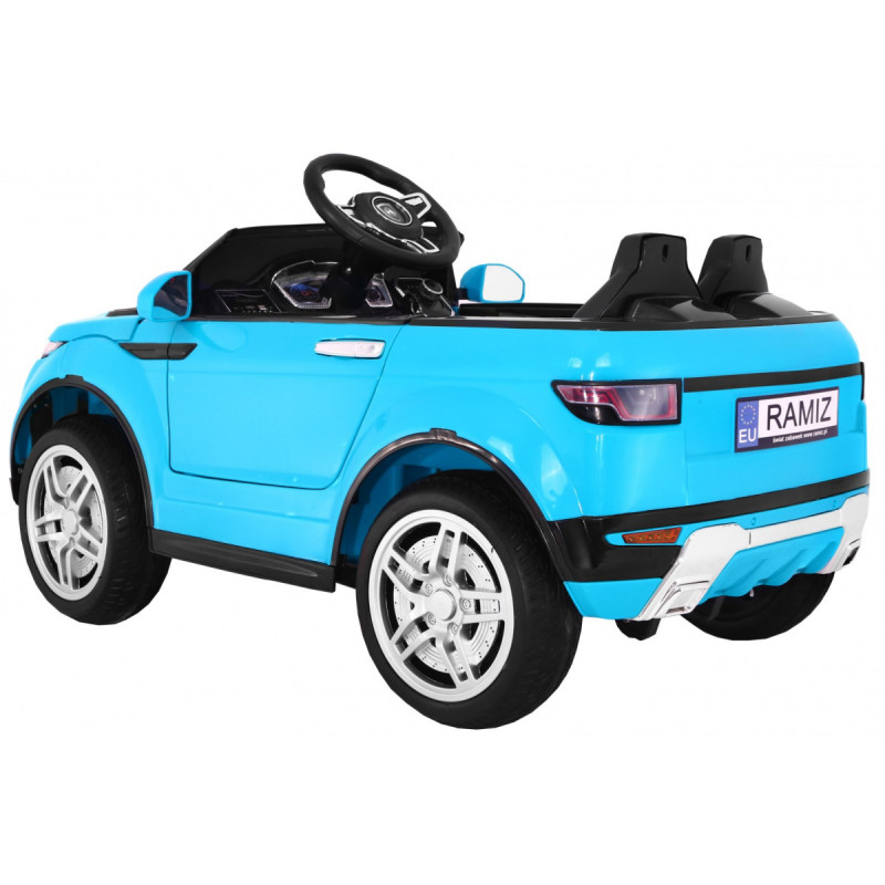 Autko Rapid Racer elektryczne dla dzieci Niebieski + Pilot + Wolny Start + EVA + MP3 LED