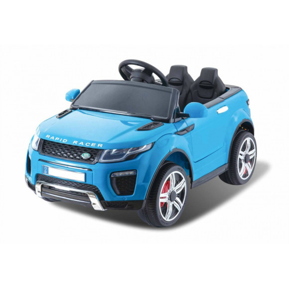 Autko Rapid Racer elektryczne dla dzieci Niebieski + Pilot + Wolny Start + EVA + MP3 LED