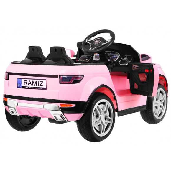 Autko Rapid Racer elektryczne dla dzieci Różowy + Pilot + Wolny Start + EVA + MP3 LED