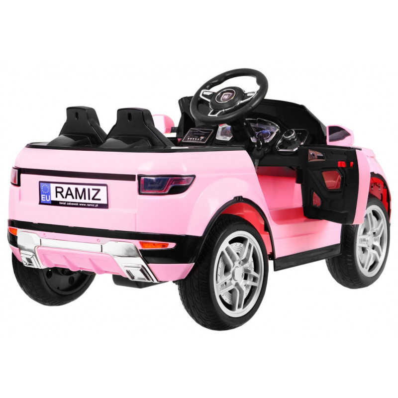 Autko Rapid Racer elektryczne dla dzieci Różowy + Pilot + Wolny Start + EVA + MP3 LED