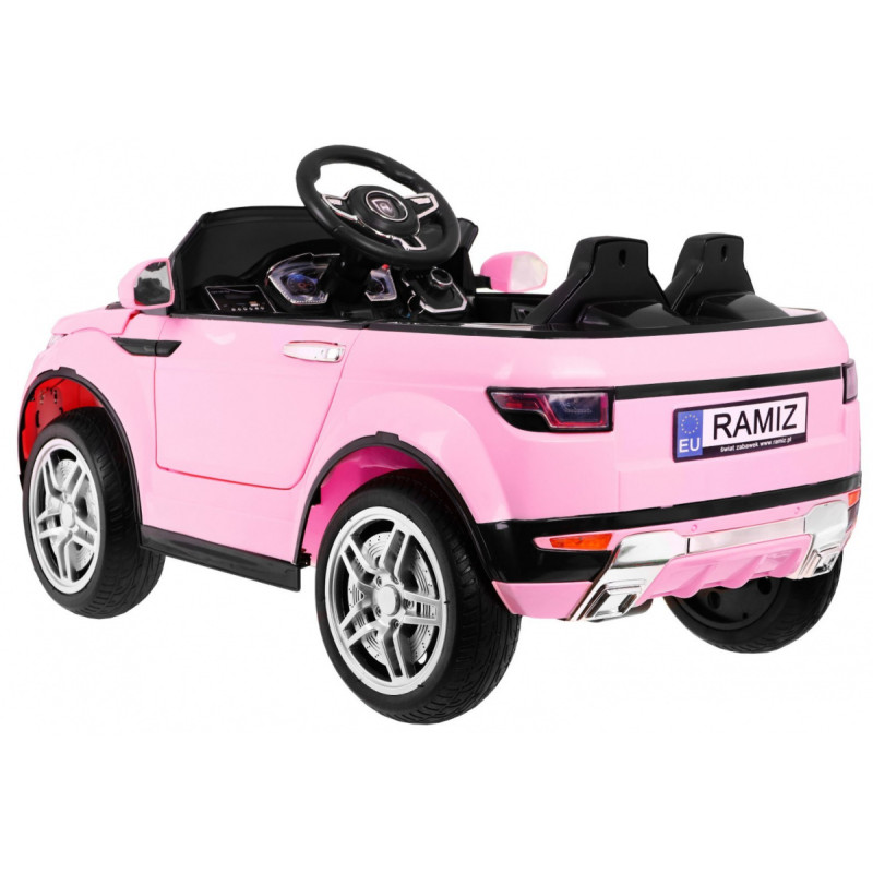Autko Rapid Racer elektryczne dla dzieci Różowy + Pilot + Wolny Start + EVA + MP3 LED