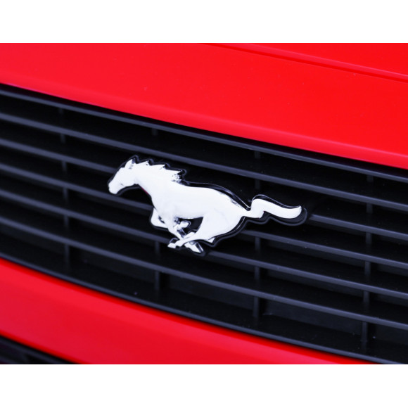 Autko Ford Mustang GT na akumulator dla dzieci Czerwony + Regulacja siedzenia + Audio LED + EVA + Wolny Start