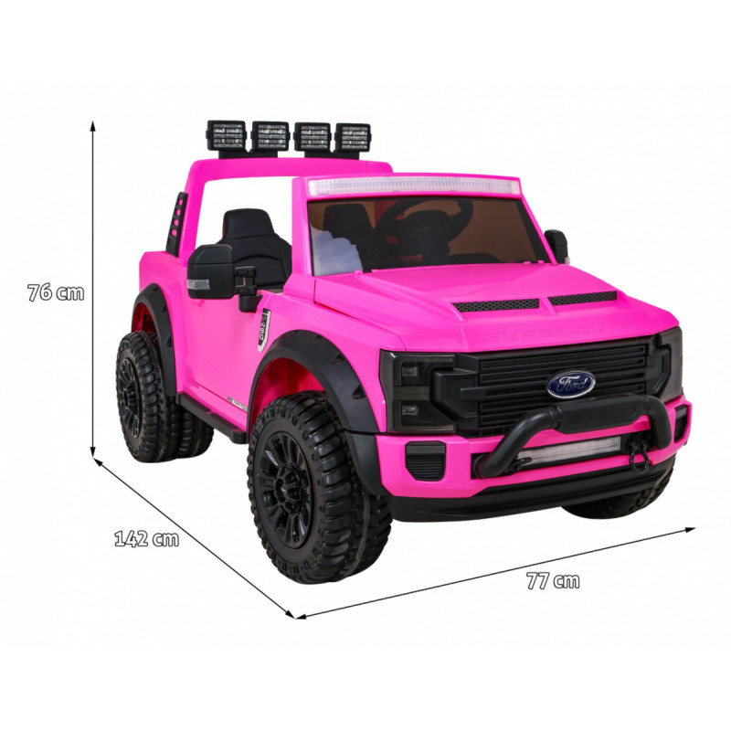 Pojazd Ford Super Duty Różowy