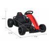 Gokart FX1 Drift Master na akumulator dla dzieci Czerwony + Funkcja Driftu + Koła EVA Gokart FX1 Drift Master na akumulator dla dzieci Czerwony + Funkcja Driftu + Koła EVA