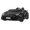 Lamborghini SVJ DRIFT dla 2 dzieci Czarny + Funkcja driftu + Pilot + MP3 LED + Wolny Start