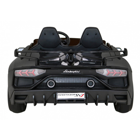Lamborghini SVJ DRIFT dla 2 dzieci Czarny + Funkcja driftu + Pilot + MP3 LED + Wolny Start