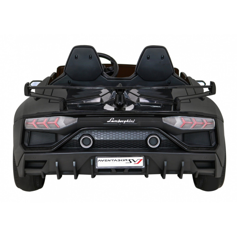 Lamborghini SVJ DRIFT dla 2 dzieci Czarny + Funkcja driftu + Pilot + MP3 LED + Wolny Start