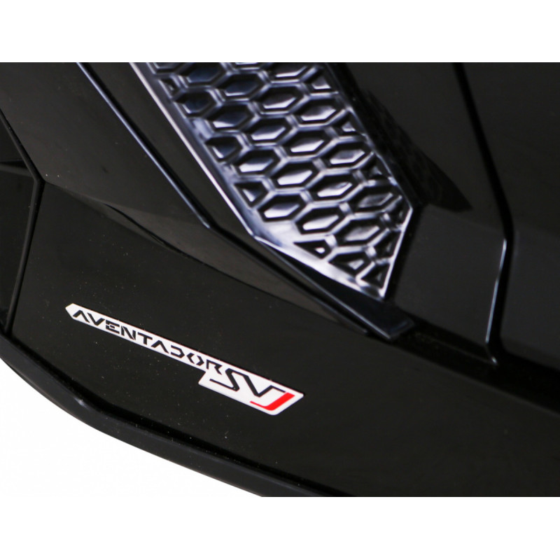 Lamborghini SVJ DRIFT dla 2 dzieci Czarny + Funkcja driftu + Pilot + MP3 LED + Wolny Start