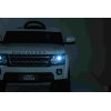 Land Rover Discovery Autko elektryczne dla dzieci Biały + Pilot + Koła EVA + Wolny Start + Radio MP3