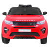 Land Rover Discovery dla dzieci Czerwony + Pilot + 5-pkt pasy + Regulacja siedzenia + EVA + MP3 LED