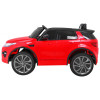 Land Rover Discovery dla dzieci Czerwony + Pilot + 5-pkt pasy + Regulacja siedzenia + EVA + MP3 LED
