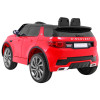Land Rover Discovery dla dzieci Czerwony + Pilot + 5-pkt pasy + Regulacja siedzenia + EVA + MP3 LED
