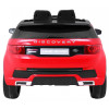 Land Rover Discovery dla dzieci Czerwony + Pilot + 5-pkt pasy + Regulacja siedzenia + EVA + MP3 LED