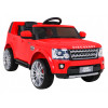 Land Rover Discovery Autko elektryczne dla dzieci Czerwony + Pilot + Koła EVA + Wolny Start + Radio MP3