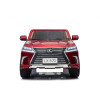 Lexus LX570 Lakierowane Autko dla 2 dzieci Czerwony + Pilot + Koła EVA + Radio MP3 LED