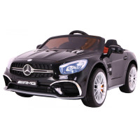 Mercedes AMG SL65 dla dzieci Czarny + Pilot + Bagażnik + Regulacja siedzenia + MP3 LED + Wolny Start
