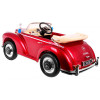 Mercedes Benz 300S Retro dla dzieci Lakier Czerwony + Pilot + EVA + Wolny Start + LED MP3