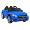Mercedes Benz AMG SL65 S elektryczny dla dzieci Niebieski + Pilot + Audio LED + Ekoskóra + EVA + Wolny Start