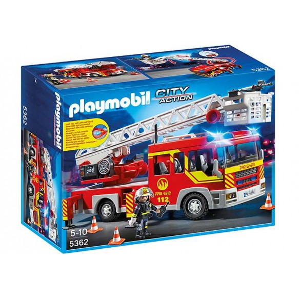Playmobil 5362 Samochód strażacki z drabiną, światłem i dźwiękiem