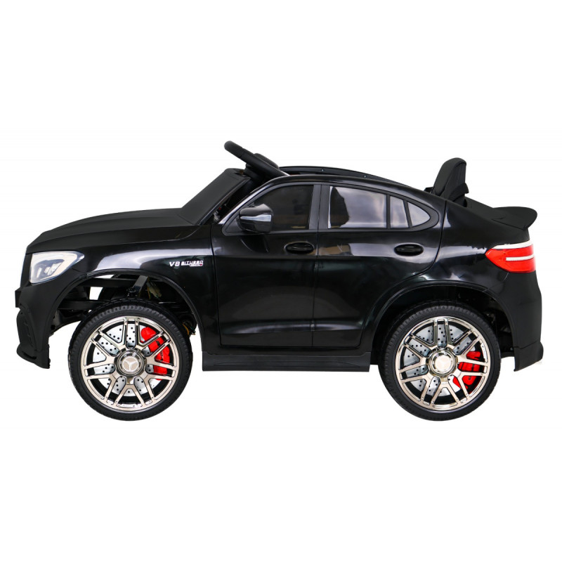 Mercedes Benz GLC63S dla dzieci Czarny + Pilot + Napęd 4x4 + MP3 LED + EVA + Wolny Start