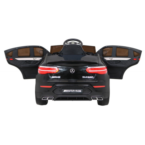 Mercedes Benz GLC63S dla dzieci Czarny + Pilot + Napęd 4x4 + MP3 LED + EVA + Wolny Start