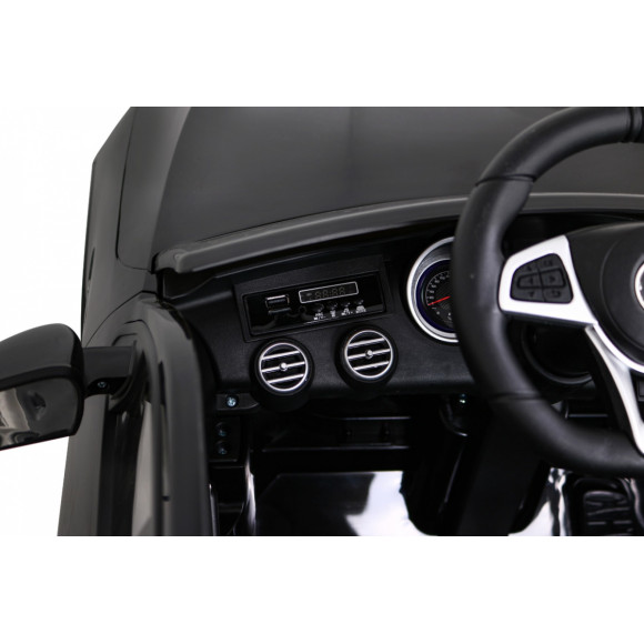 Mercedes Benz GLC63S dla dzieci Czarny + Pilot + Napęd 4x4 + MP3 LED + EVA + Wolny Start