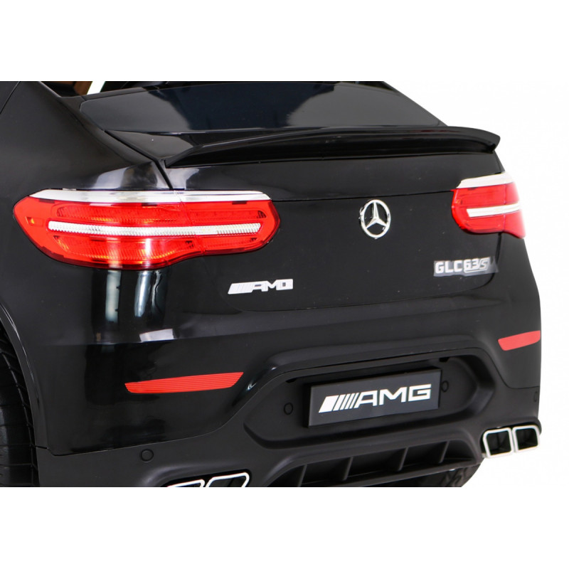 Mercedes Benz GLC63S dla dzieci Czarny + Pilot + Napęd 4x4 + MP3 LED + EVA + Wolny Start