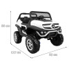 Pojazd Mercedes BENZ UNIMOG Biały Pojazd Mercedes BENZ UNIMOG Biały