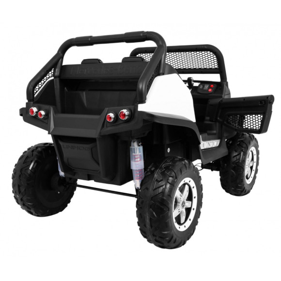 Pojazd Mercedes BENZ UNIMOG Biały Pojazd Mercedes BENZ UNIMOG Biały