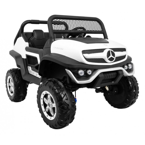 Pojazd Mercedes BENZ UNIMOG Biały Pojazd Mercedes BENZ UNIMOG Biały