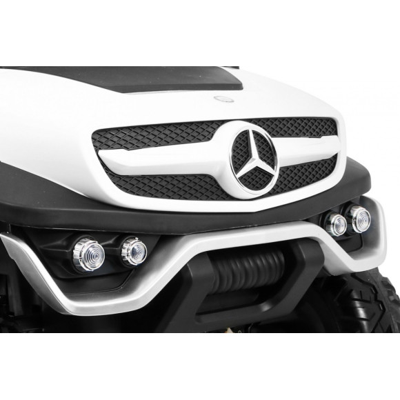Pojazd Mercedes BENZ UNIMOG Biały Pojazd Mercedes BENZ UNIMOG Biały
