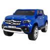 Mercedes Benz X-Class dla dzieci Lakier Niebieski + Pilot + Napęd 4x4 + MP4 + Bagażnik + EVA