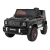 Mercedes AMG G63 dla dzieci Lakier Czarny + Pilot + MP3 LED + Wolny Start + EVA + Pasy