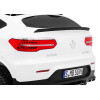 Auto Mercedes GLC 63S dla dzieci Biały + Napęd 4x4 + MP4 + LED + Ekoskóra + Wolny Start + EVA