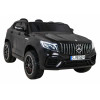 Auto Mercedes GLC 63S dla dzieci Czarny + Napęd 4x4 + MP4 + LED + Ekoskóra + Wolny Start + EVA