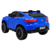 Auto Mercedes GLC 63S dla dzieci Niebieski + Napęd 4x4 + MP4 + LED + Ekoskóra + Wolny Start + EVA