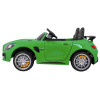 Mercedes-Benz GT R dla dzieci Lakier Zielony + Napęd 4x4 + Nawiew powietrza + Pilot + EVA + MP3 LED
