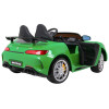 Mercedes-Benz GT R dla dzieci Lakier Zielony + Napęd 4x4 + Nawiew powietrza + Pilot + EVA + MP3 LED