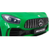 Mercedes-Benz GT R dla dzieci Lakier Zielony + Napęd 4x4 + Nawiew powietrza + Pilot + EVA + MP3 LED