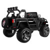 Auto terenowe typu jeep Monster 4x4 dla dzieci Czarny + Pilot + Regulacja siedzenia + Wolny Start + MP3 LED + Bagażnik + Plecak