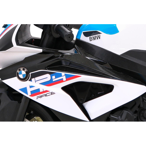Motor BMW HP4 na akumulator dla dzieci Biały + Pomocnicze kółka + Wolny Start + EVA + MP3 LED Motor BMW HP4 na akumulator dla dzieci Biały + Pomocnicze kółka + Wolny Start + EVA + MP3 LED