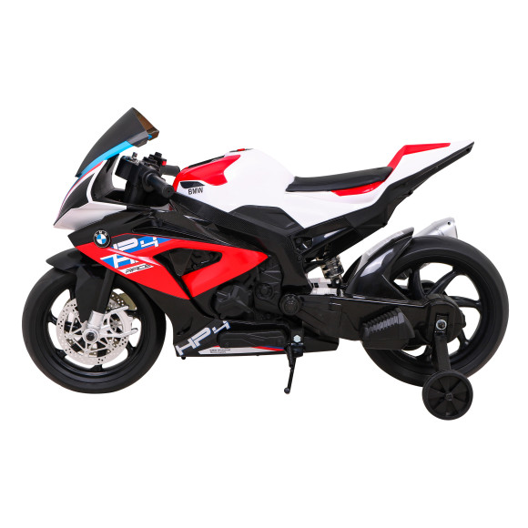 Motor BMW HP4 na akumulator dla dzieci Czerwony + Pomocnicze kółka + Wolny Start + EVA + MP3 LED