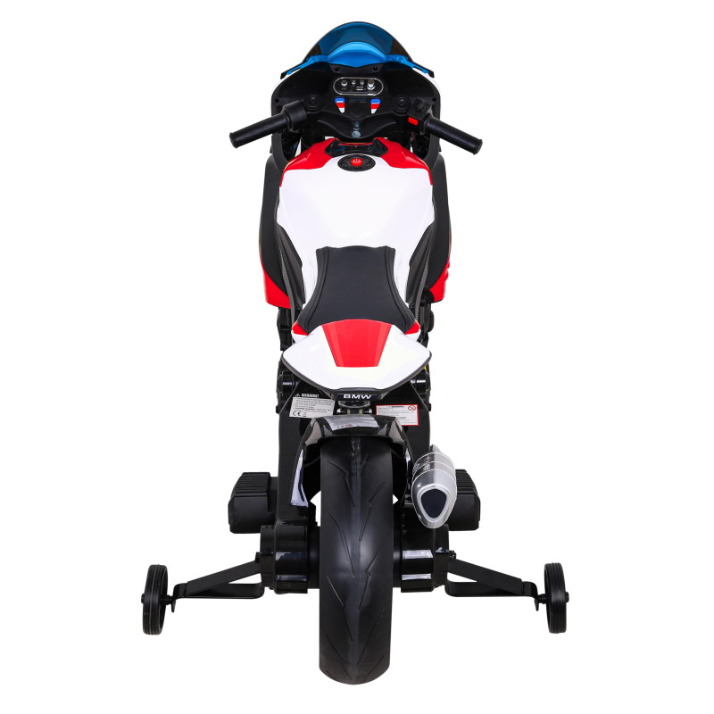 Motor BMW HP4 na akumulator dla dzieci Czerwony + Pomocnicze kółka + Wolny Start + EVA + MP3 LED