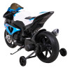 Motor BMW HP4 na akumulator dla dzieci Niebieski + Pomocnicze kółka + Wolny Start + EVA + MP3 LED
