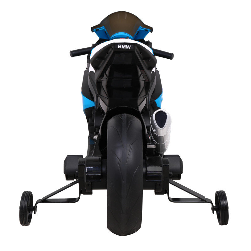Motor BMW HP4 na akumulator dla dzieci Niebieski + Pomocnicze kółka + Wolny Start + EVA + MP3 LED