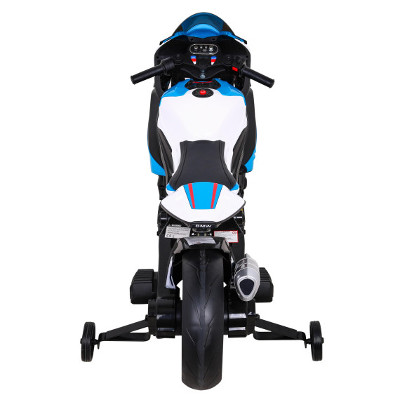 Motor BMW HP4 na akumulator dla dzieci Niebieski + Pomocnicze kółka + Wolny Start + EVA + MP3 LED